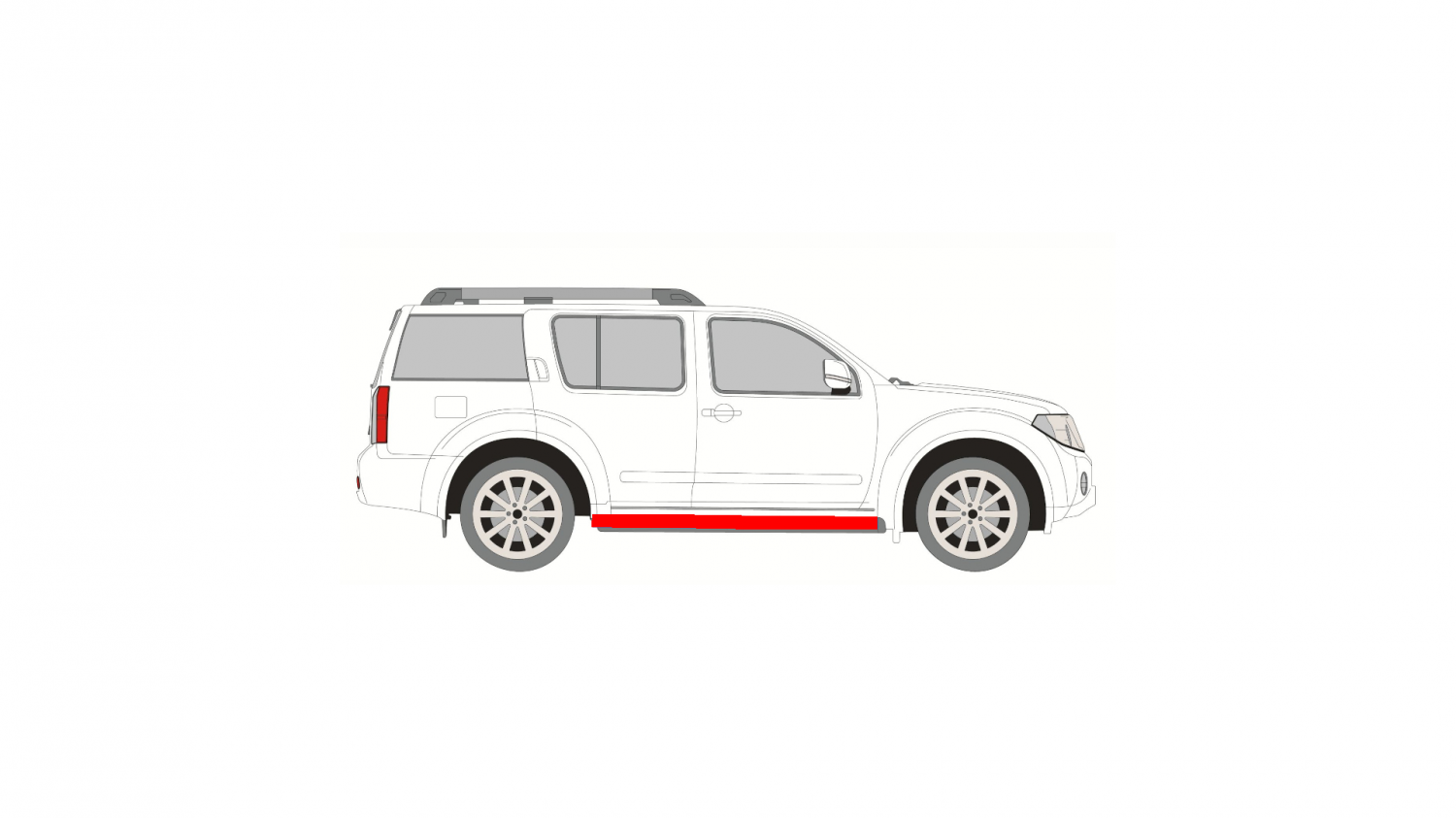 NISSAN PATHFINDER (R51) 04-13 KÜSZÖB JAVÍTÁS NISSAN PATHFINDER (R51) 04-13 KÜSZÖB JAVÍTÁS