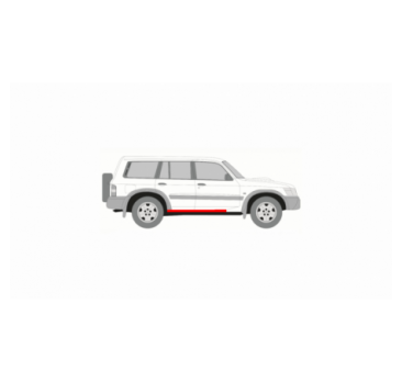 NISSAN PATROL Y61 97-09 VNÚTORNÝ PRAH