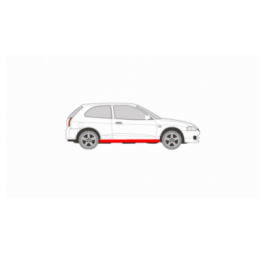 OPRAVA PRAVÉHO PRAHOVÉHO NÁRAZNÍKA PRE MITSUBISHI COLT 95-04