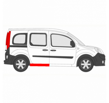 RENAULT KANGOO 2013-20 TOLÓAJTÓKHOZ VALÓ PADLÓ