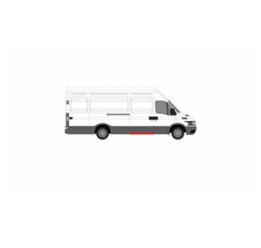 IVECO DAILY 00-12 VNÚTORNÝ PRAH BOČNÝCH DVERÍ