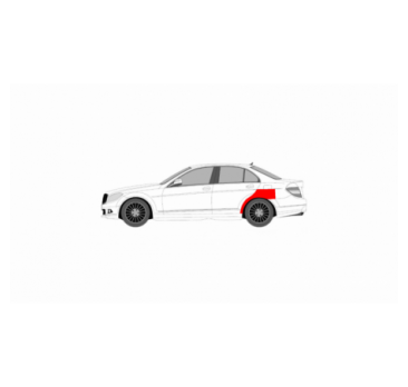 MERCEDES C-KLASSE W204 ĽAVÝ ZADNÝ BLATNÍK