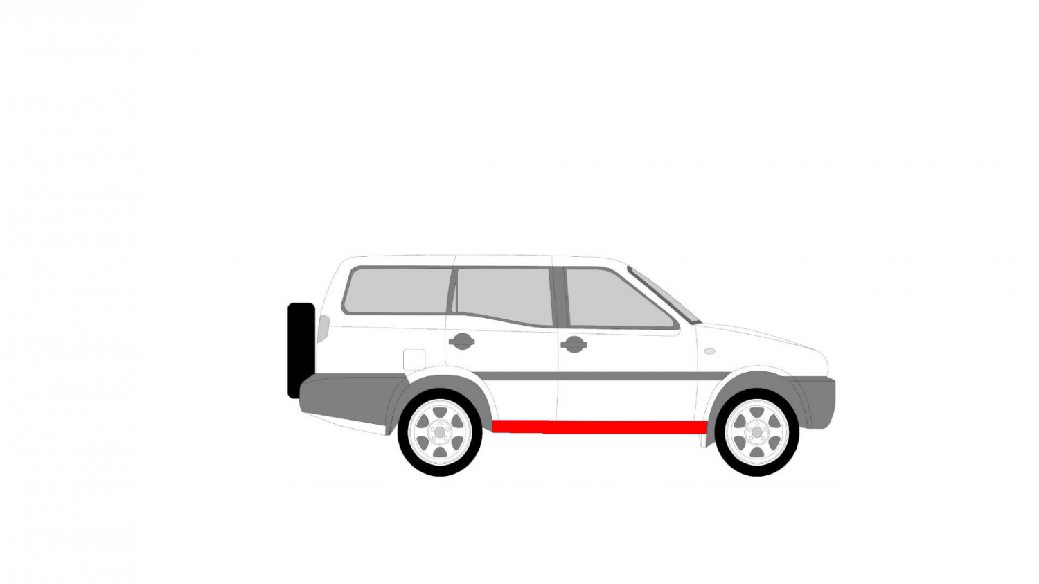 OPRAVNÁ SADA PRAHOV / NISSAN TERRANO 2 93-99