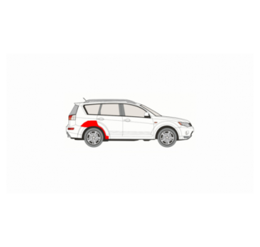 MITSUBISHI OUTLANDER II 06-12 HÁTSÓ SÁRVÉDŐ JOBBRA