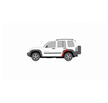 JEEP CHEROKEE LIBERTY 01-08 KJ HÁTSÓ SÁRVÉDŐ BAL