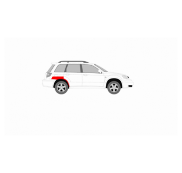 MITSUBISHI OUTLANDER I 03-07 REAR LEFT FENDER