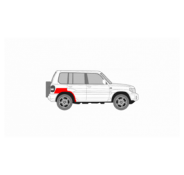 MITSUBISHI PAJERO PININ 98-07 HÁTSÓ sárvédő JOBB