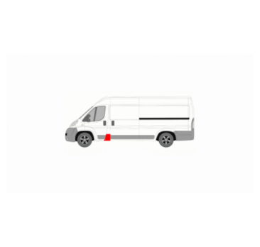 FIAT DUCATO 94-05, 02-06 ĽAVÝ STREDNÝ STĹPIK