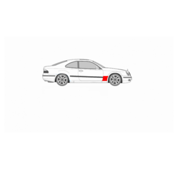 MERCEDES CLK W208 FRONT RIGHT FENDER