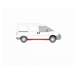 OPRAVA DLHÉHO PRAVÉHO PRAHOVÉHO NÁRAZNÍKA PRE FIAT SCUDO 07-16