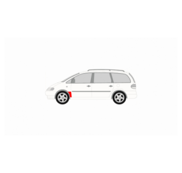 SEAT ALHAMBRA 10-/ VW SHARAN 10- FRONT LEFT FENDER