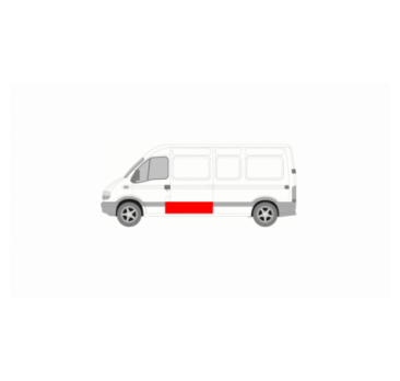 RENAULT MASTER 98-10 LEFT SIDE REPAIR COVER