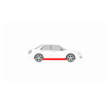 OPRAVA PRAVÉHO PRAHOVÉHO NÁRAZNÍKA SUBARU IMPREZA 00-07