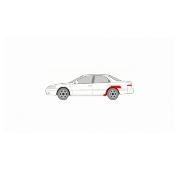 TOYOTA CAMRY 96-01 ĽAVÝ ZADNÝ BLATNÍK