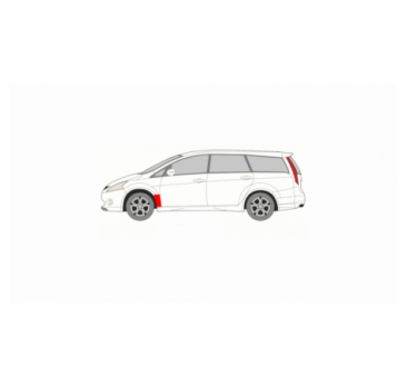 MITSUBISHI GRANDIS 04-11 PRAVÝ PREDNÝ BLATNÍK