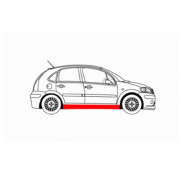 CITROEN C3 10-16 THRESHOLD REPAIR