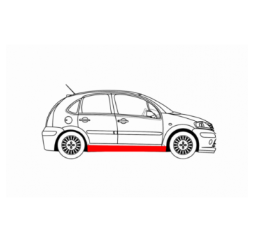 REPARAȚII PRAG CITROEN C3 10-16