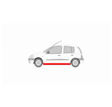 RENAULT CLIO II GALVANIZED RIGHT SILL REPAIR COVER