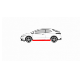 HONDA CIVIC 8 (2006-2011) SDN OPRAVA ĽAVÝCH BOČNÝCH DVERÍ