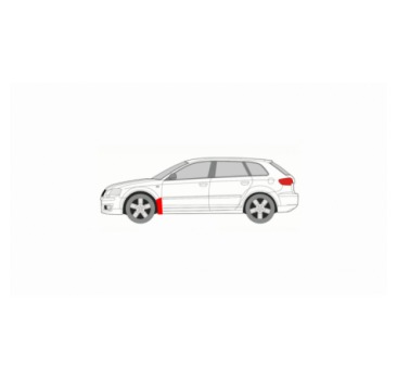 AUDI A3 03-12 FRONT LEFT FENDER REPAIR KIT