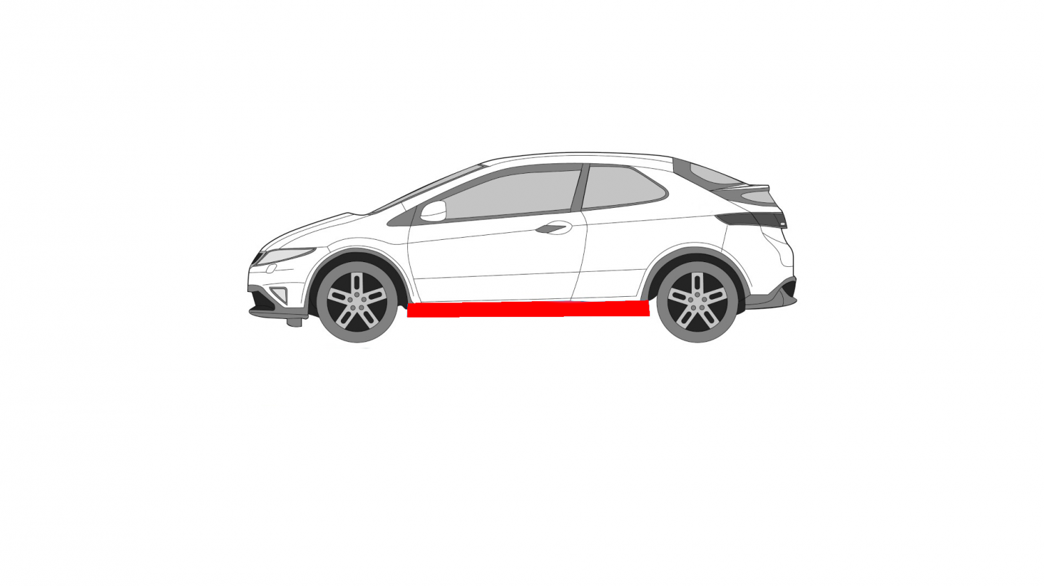 OPRAVA PRAVÉHO PRAHOVÉHO NÁRAZNÍKA PRE HONDA CIVIC 8 (2006-2011) SDN OPRAVA PRAVÉHO PRAHOVÉHO NÁRAZNÍKA PRE HONDA CIVIC 8 (2006-2011) SDN