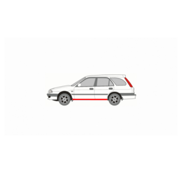 TOYOTA COROLLA E11 97-01 LEFT DOOR SILL REPAIR KIT