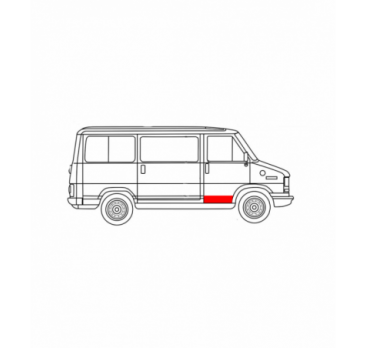 FIAT DUCATO 81-94 JOBB ELSŐ AJTÓKÁRPIT