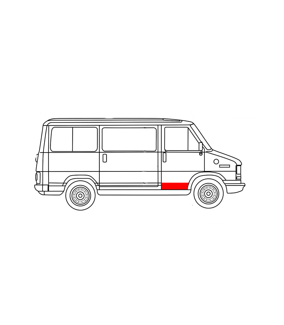 FIAT DUCATO 81-94 PRAVÉ PREDNÉ OBLOŽENIE DVERÍ FIAT DUCATO 81-94 PRAVÉ PREDNÉ OBLOŽENIE DVERÍ