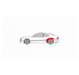 MERCEDES CLK W208 PRAVÝ ZADNÝ BLATNÍK