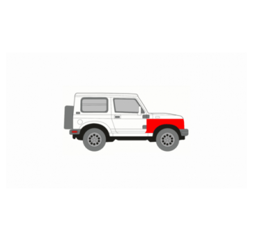 SUZUKI SAMURAI 81- PRAVÝ PREDNÝ BLATNÍK