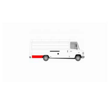 MERCEDES VARIO 96- PRAVÝ ZADNÝ BLATNÍK
