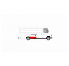 MERCEDES VARIO 96- PRAVÝ ZADNÝ BLATNÍK