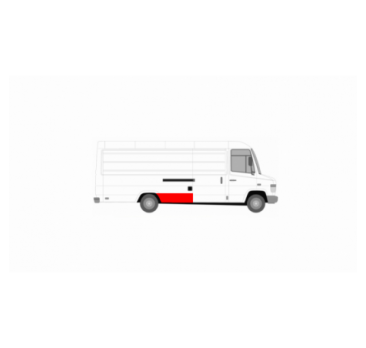 MERCEDES VARIO 96- REAR FENDER COVER RIGHT