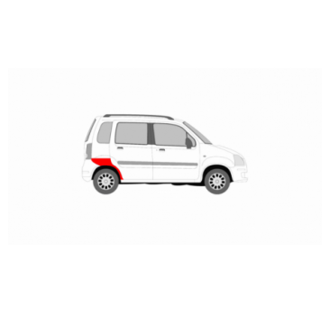 KIT REPARAȚIE ARIPA DREAPTA OPEL AGILA 00-08