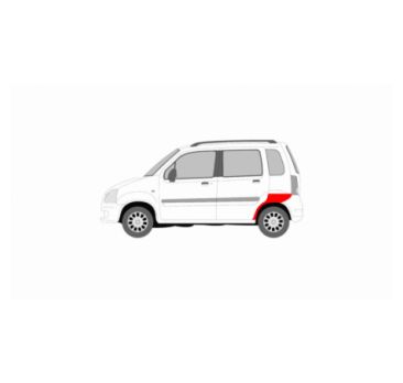 OPEL AGILA 00-08 FENDER REPAIR KIT LEFT