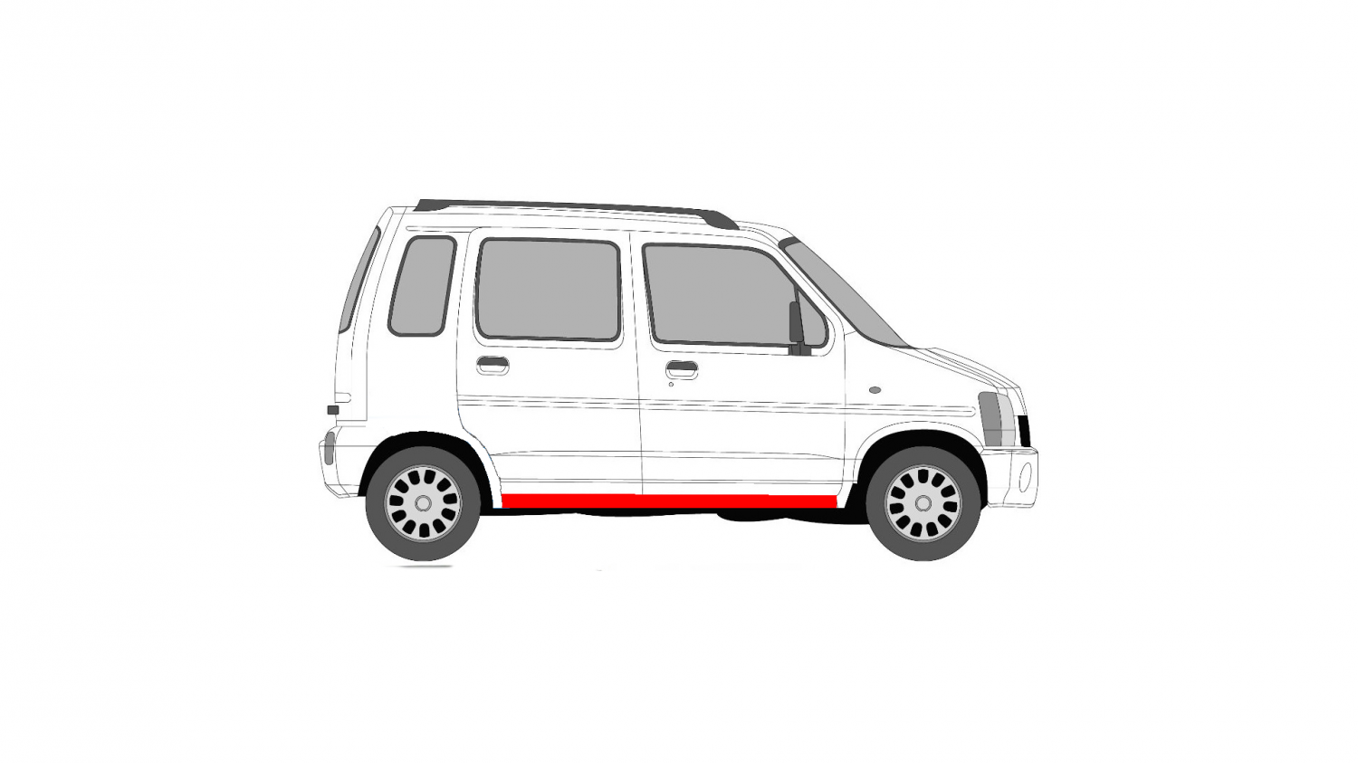 SUZUKI VAGON R+ 00- KÜSZÖB JAVÍTÁS