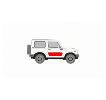 SUZUKI SAMURAI 81- PRAVÉ PREDNÉ OBLOŽENIE DVERÍ