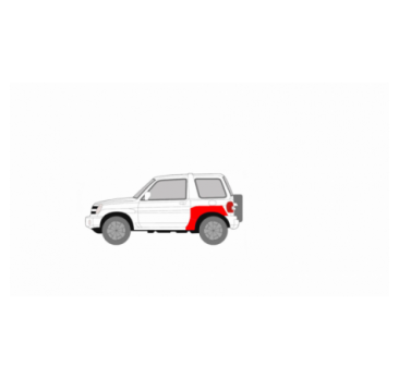 MITSUBISHI PAJERO PININ 98-07 ĽAVÝ BLATNÍK