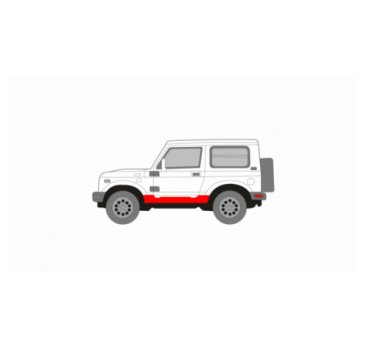 SUZUKI SAMURAI 81- BAL KÜSZÖB