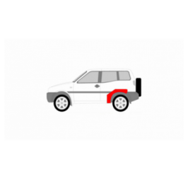 NISSAN TERRANO II REAR LEFT FENDER 3D MODEL