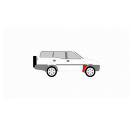 NISSAN TERRANO II JOBB ELSŐ SÁRVÉDŐ / HÁTSÓ RÉSZ