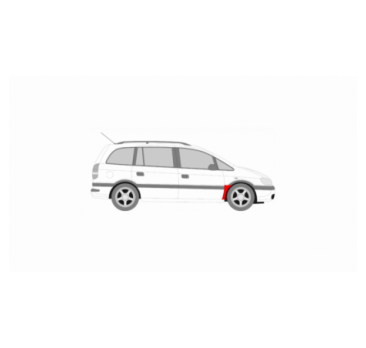 OPEL ZAFIRA 99-05 PRAVÝ PREDNÝ BLATNÍK