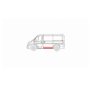 ĽAVÝ NÍZKY PRAH DVERÍ FIAT DUCATO 94-05, 02-06