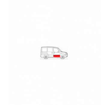 ORNAMENT UȘĂ FAȚĂ DREAPTA FIAT DOBLO CARGO 01-