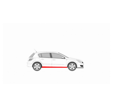 OPEL ASTRA H 03-14 SILL / SILL REPAIR COVER RIGHT