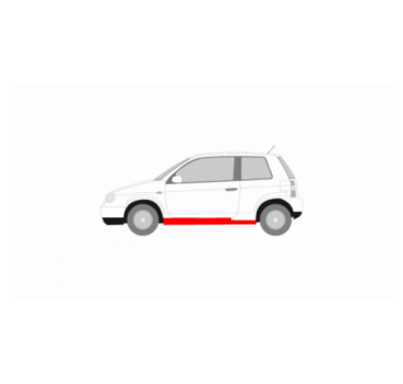 OPRAVNÝ KRYT ĽAVÉHO PRAHOVÉHO NÁRAZNÍKA SEAT AROSA / VW LUPO