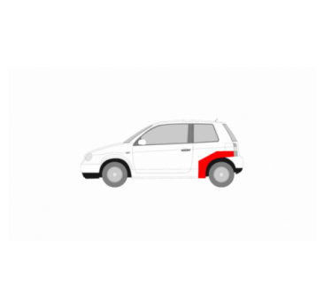 SEAT AROSA VW LUPO REAR FENDER REPAIR COVER RIGHT