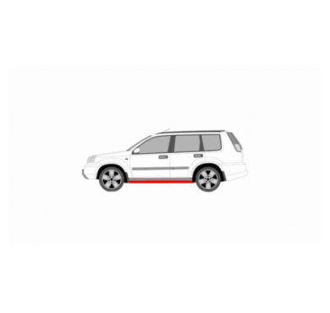 NISSAN X-TRAIL 01-07 ĽAVÝ PRAH DVERÍ/OPRAVNÝ PANEL