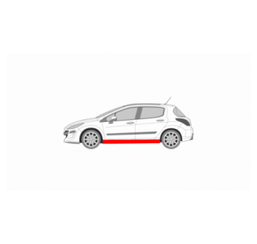 PEUGEOT 308 07-13 LEFT SIDE / SIDE REPAIR COVER
