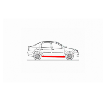 DACIA LOGAN 04-09 THRESHOLD / THRESHOLD REPAIR